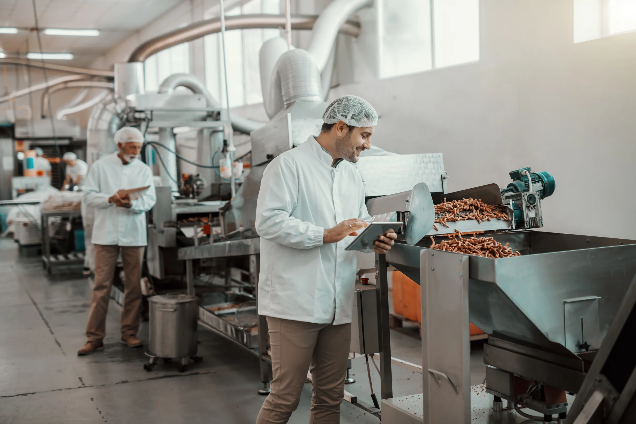 Nadzór jakości w zakładzie produkcji spożywczej